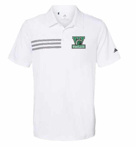 Westlane Adidas 3 stripe Polo Unisex spiritwear356