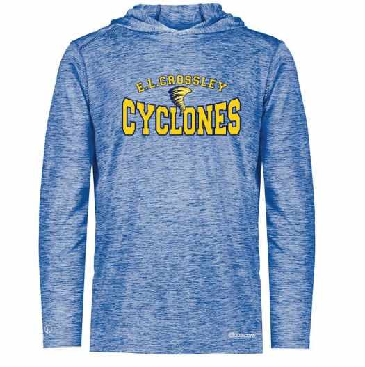 E.L. Crossley Unisex Hooded Long Sleeve T Shirt spiritwear356