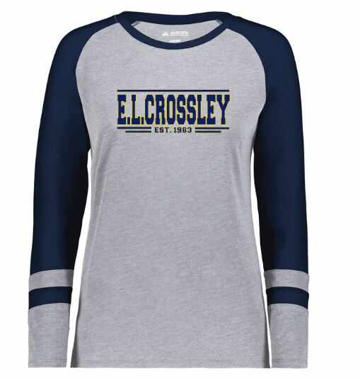 E.L. Crossley Fitted Long Sleeve Crew Neck T Shirt spiritwear356