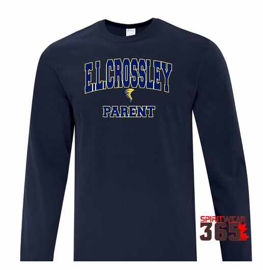 Crossley Traditional Long Sleeve Parent T Shirt spiritwear356