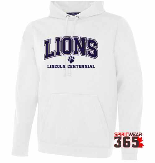 Lincoln Centennial Youth Solid Performance Hoody spiritwear356