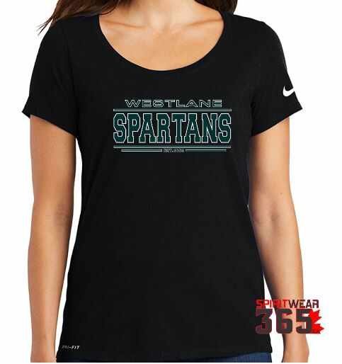 Westlane Nike fitted dry-fit T-Shirt spiritwear356