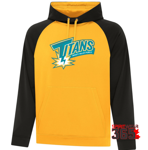 Twenty Valley Youth Performance 2 Tone Hoody spiritwear356