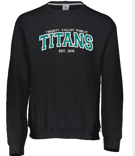 Twenty Valley  Adult Russell Crew Neck spiritwear356