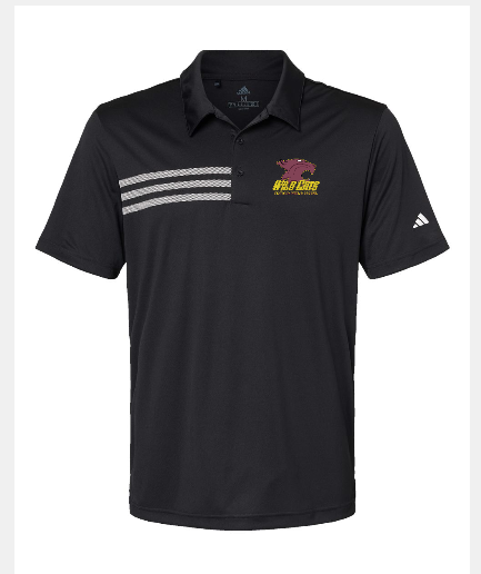 Victoria Adidas 3 stripe Polo Unisex spiritwear356