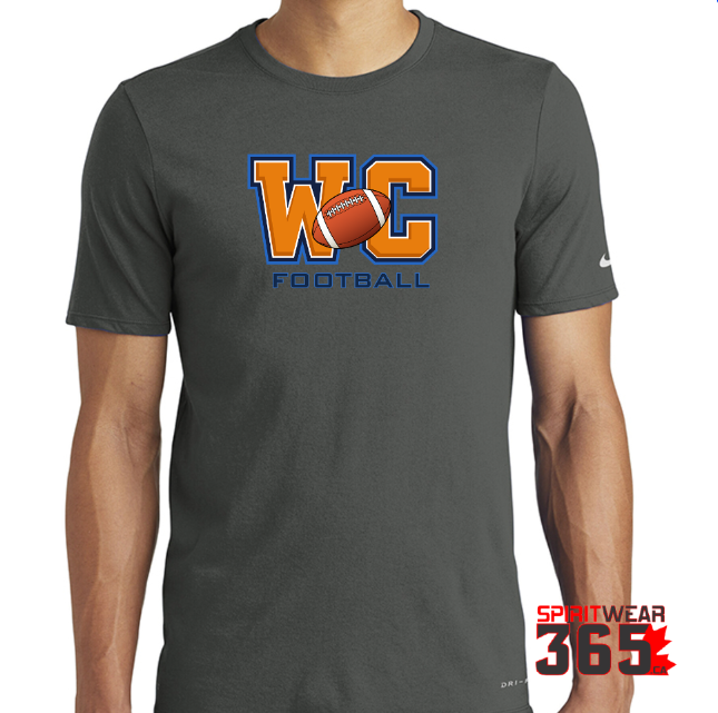 Welland Centennial Football Nike dry-fit T Shirt