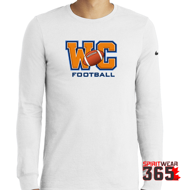 Welland Centennial Football Nike Long Sleeve T-Shirt