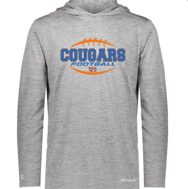 Welland Centennial Football Unisex Hooded Long Sleeve T Shirt