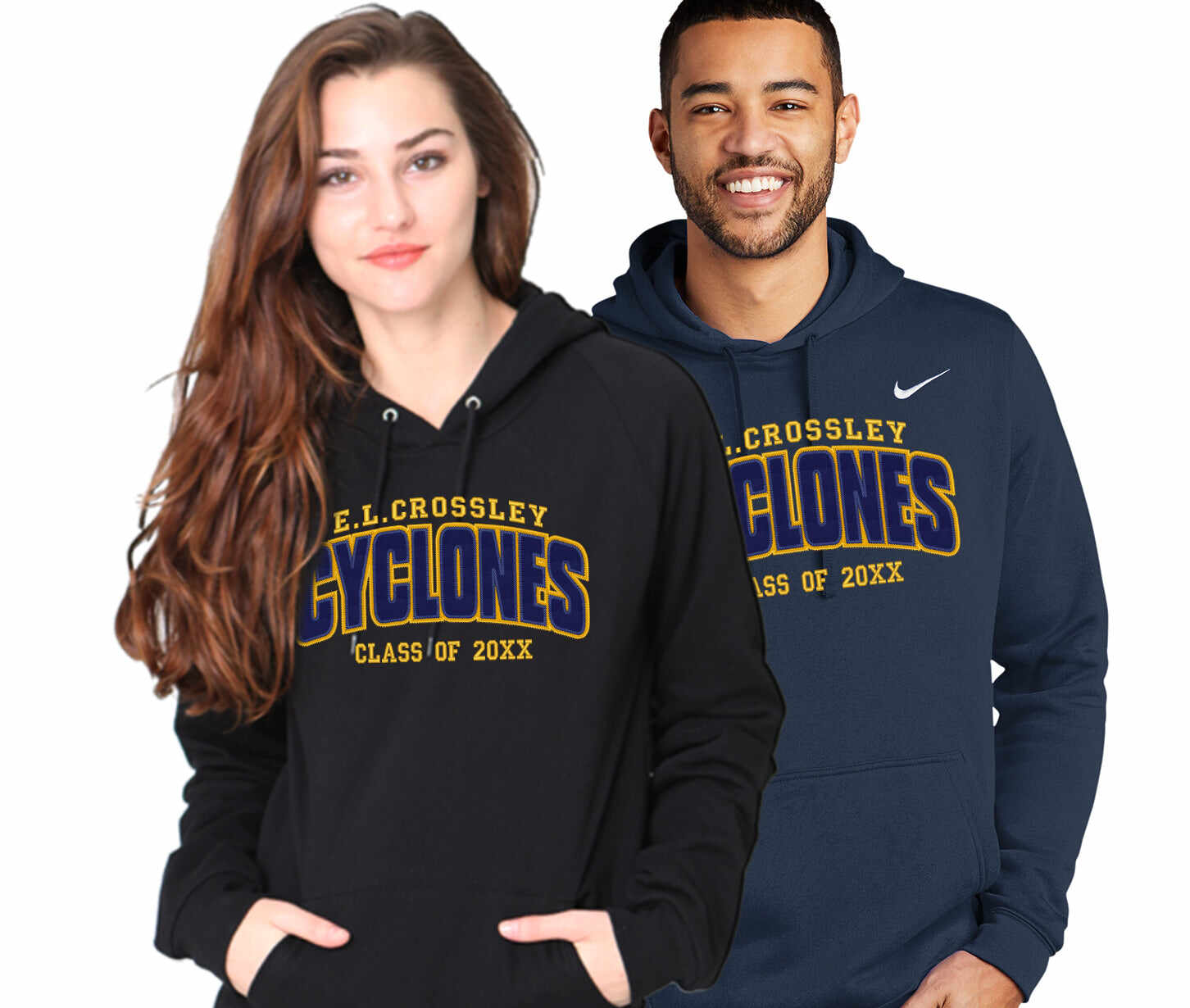 E.L. Crossley Grad Hoody spiritwear356