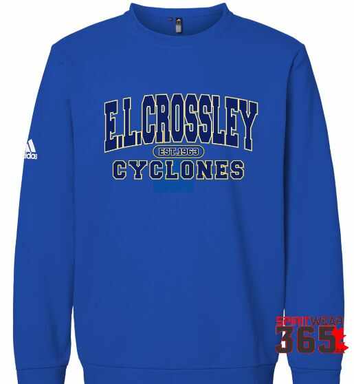 E.L. Crossley Adidas Crew Neck spiritwear356