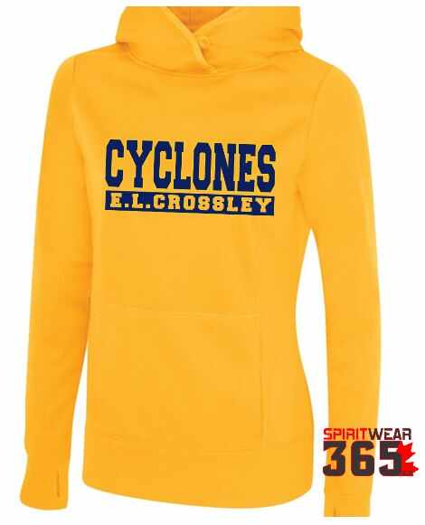 E.L. Crossley Performance Fitted Hoody spiritwear356