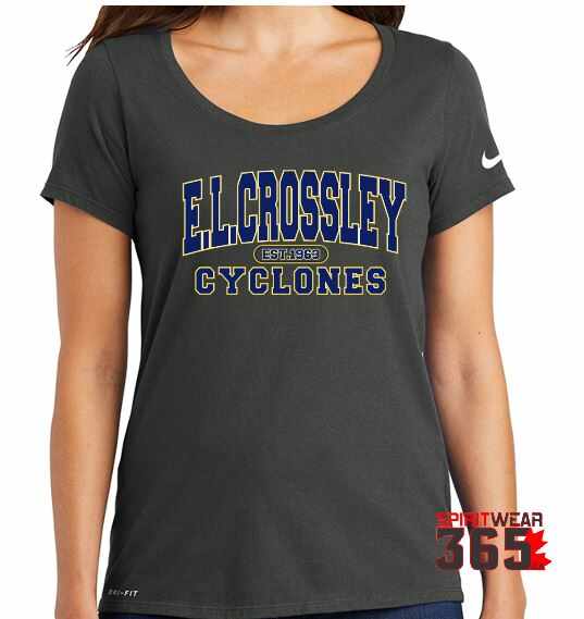 E.L. Crossley Nike fitted dry-fit T-Shirt spiritwear356