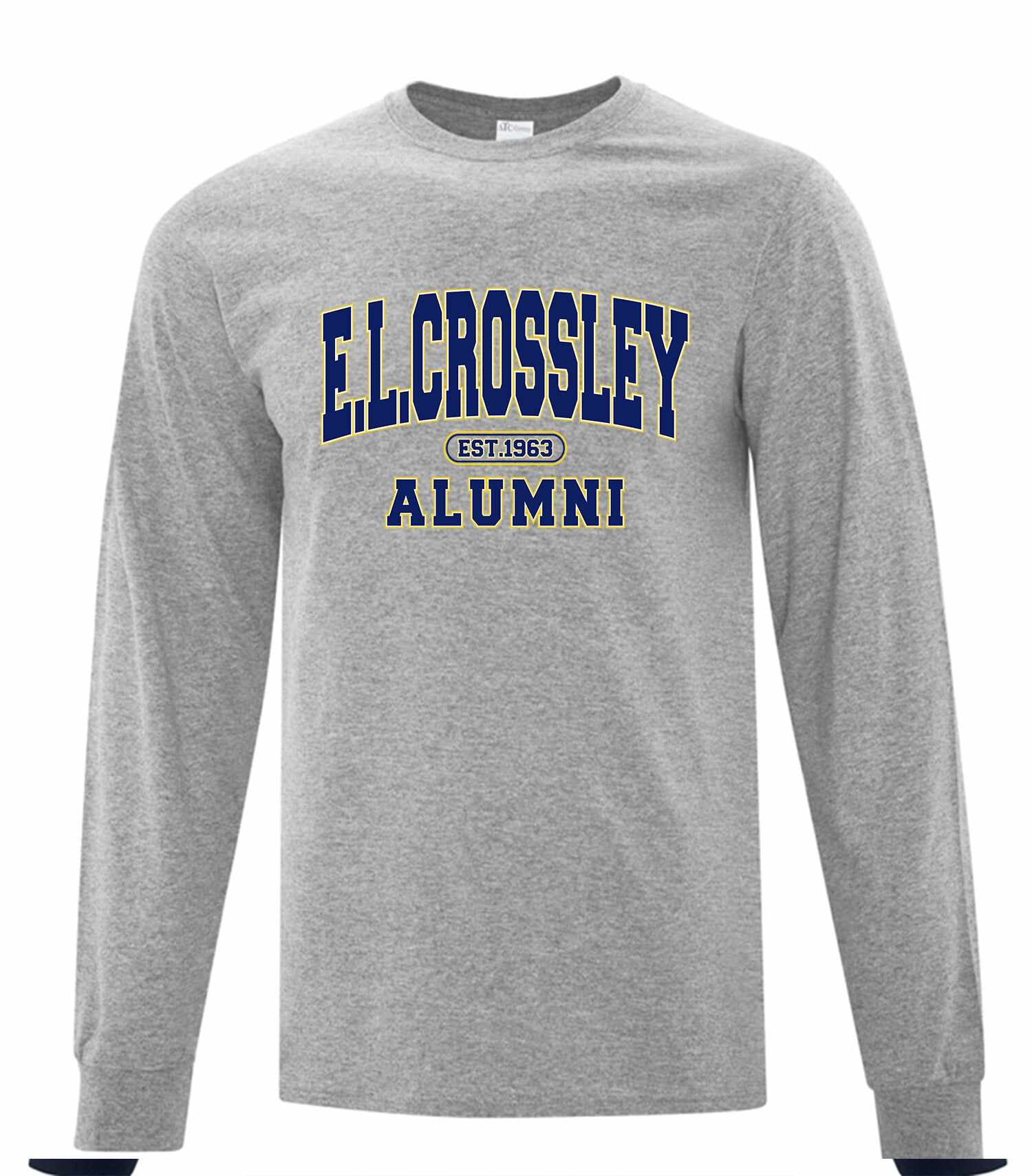 Crossley Alumni Traditional Long Sleeve T Shirt spiritwear356