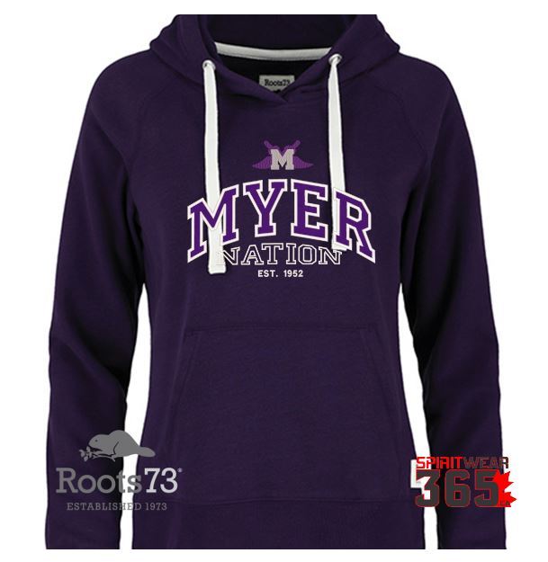 Myer Roots Fitted (Lady) Hoody