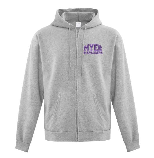 Myer Traditional Full Zip Hoodie