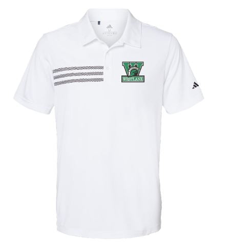 Westlane Adidas 3 stripe Polo Unisex