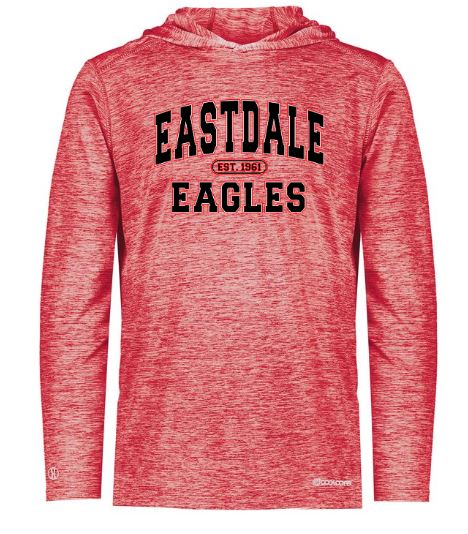 Eastdale Unisex Hooded Long Sleeve T Shirt