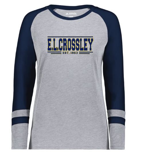 E.L. Crossley Fitted Long Sleeve Crew Neck T Shirt