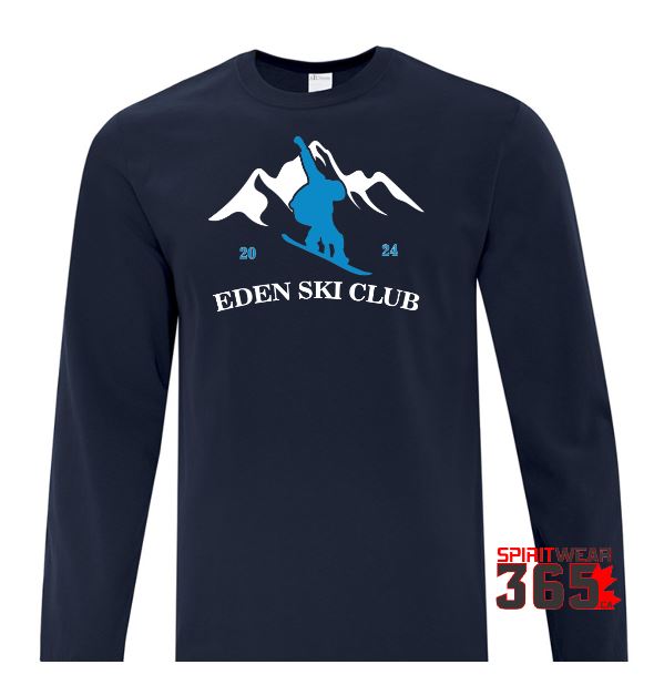 EDEN SKI CLUB Traditional Long Sleeve T Shirt