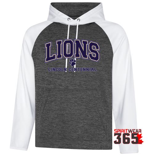 Lincoln Centennial Youth Performance 2 Tone Hoody