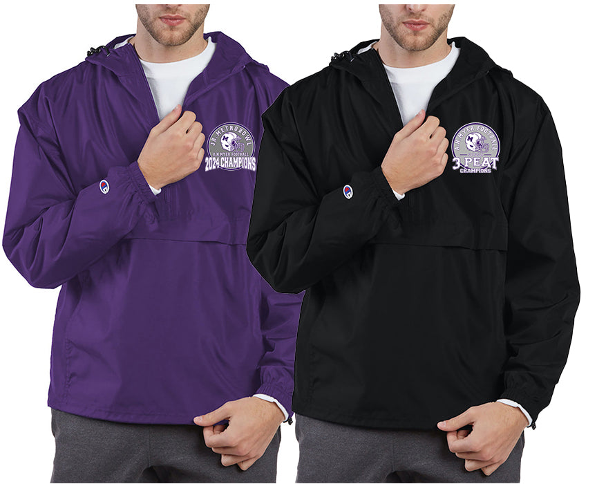 Myer Football Champion Half-Zip Anorak Jacket Unisex