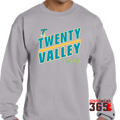 Twenty Valley Adult  Champion Crew Neck