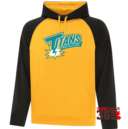 Twenty Valley  Adult Performance 2 Tone Hoody