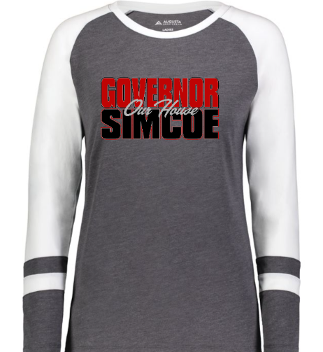 Governor Simcoe Fitted Long Sleeve Crew Neck T Shirt