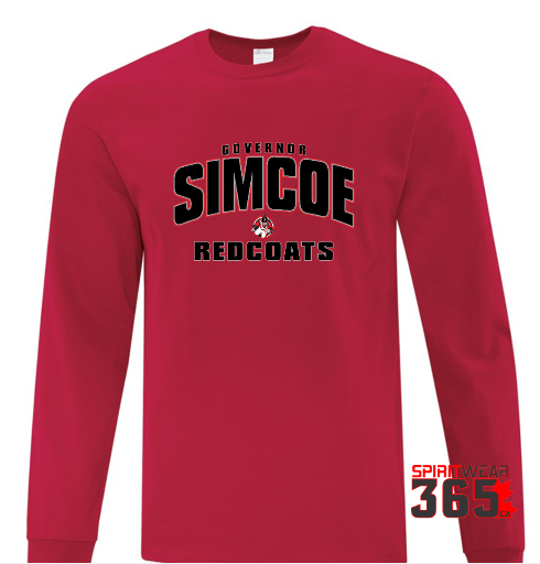 Governor Simcoe Traditional Long Sleeve T Shirt