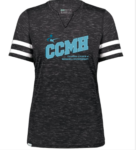CCMH Premium Fitted V Neck Heather T Shirt
