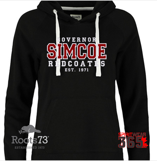 Governor Simcoe Roots Fitted Hoody