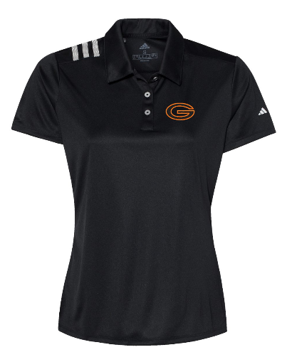 Glendale Adidas 3 stripe Polo Lady Fit