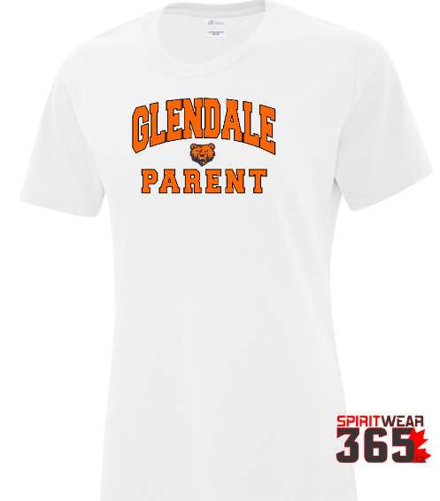 Glendale Parent Traditional Fitted T Shirt (Lady)