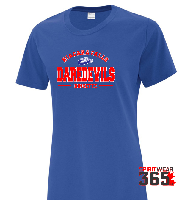 daredevils Adult Traditional Fitted (Lady) TShirt