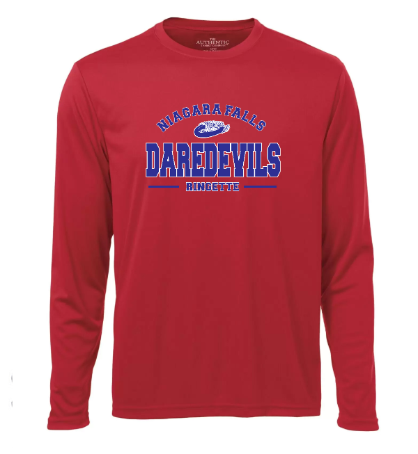 daredevils  Performance Unisex Long Sleeve T Shirt