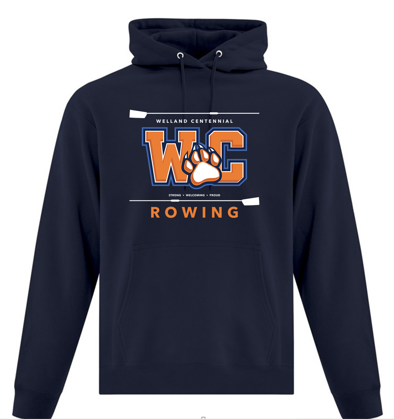 Welland Centennial Rowing Traditional Hoody