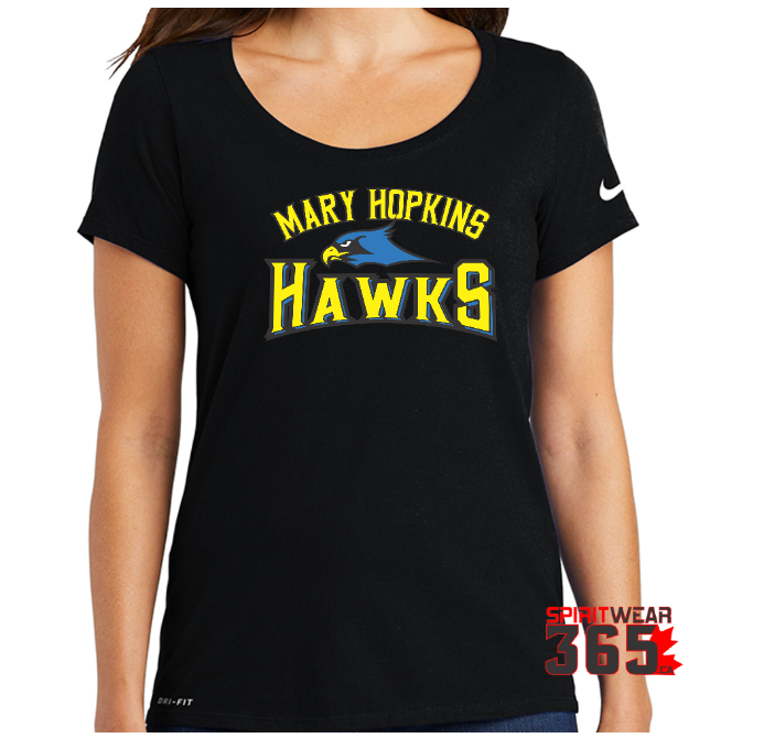 DeWitt Carter Adult Nike fitted (Lady) dry-fit T-Shirt