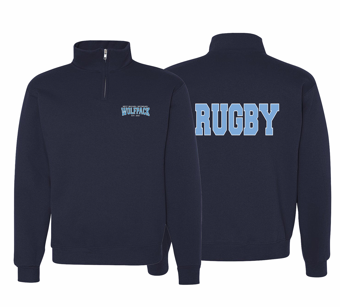 WNSS Rugby Traditional Quarter Zip Unisex