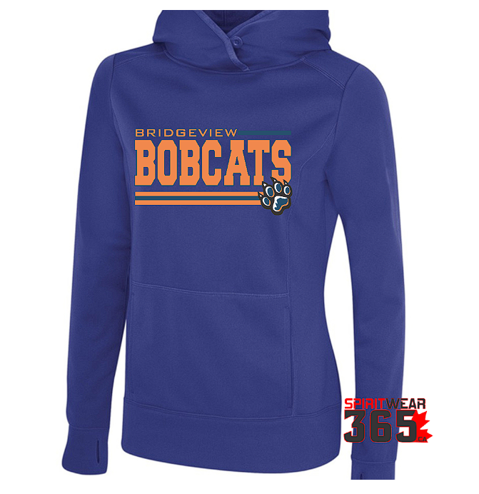 Bridgeview Adult  Performance Fitted Hoody