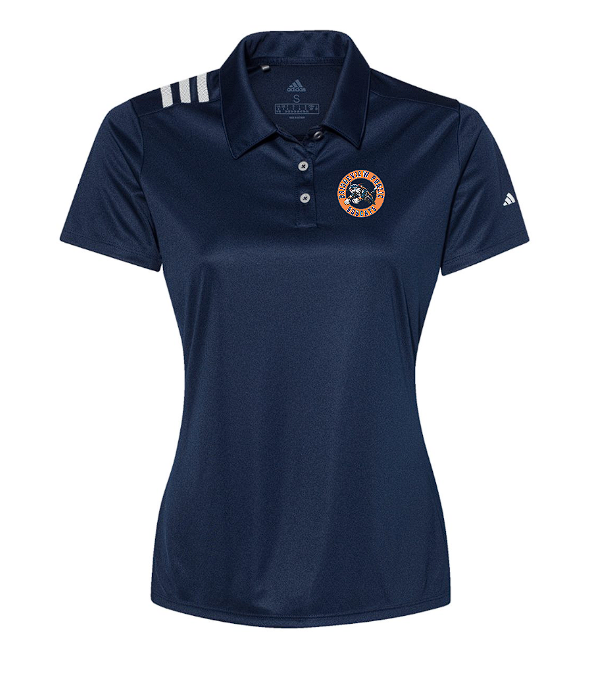 Bridgeview  Adult Adidas 3 stripe Polo Lady Fit