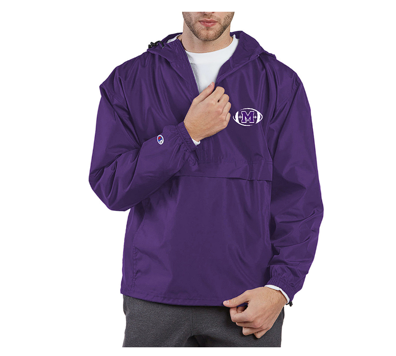 Myer Football Champion Half-Zip Anorak Jacket Unisex