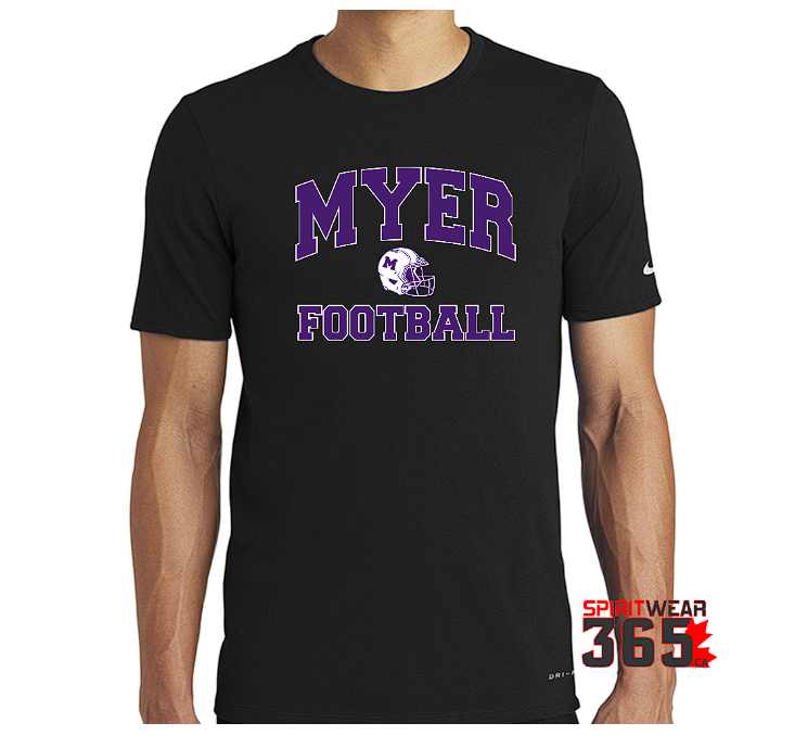 Myer Football Nike dry-fit T Shirt