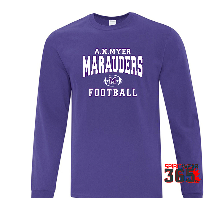 Myer Football Long Sleeve Traditional Unisex T Shirt
