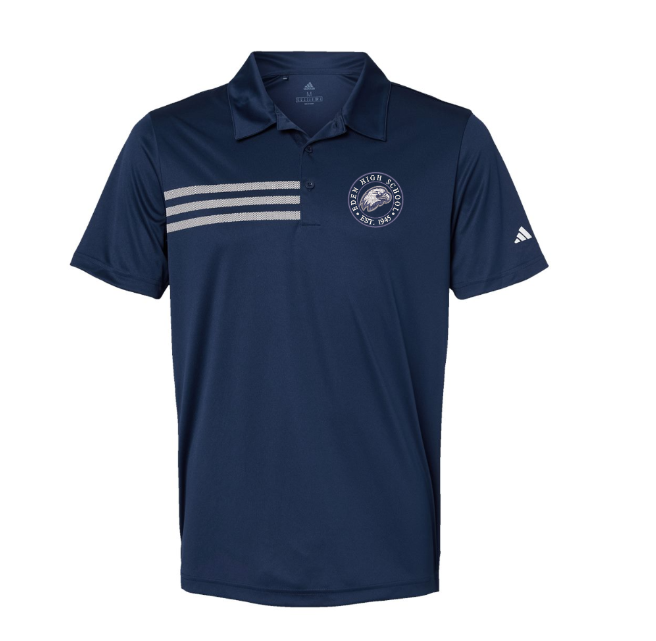 CWDHS Adidas 3 stripe Polo Unisex