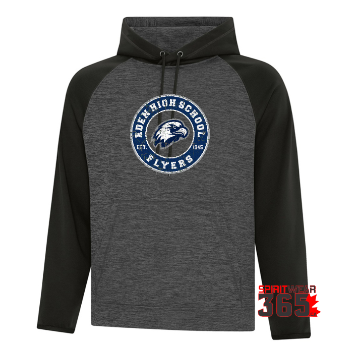 CWDHS Performance Solid 2 Tone Hoodie