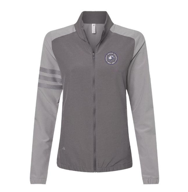 CWDHS Adidas 3 stripe full zip Jacket Lady