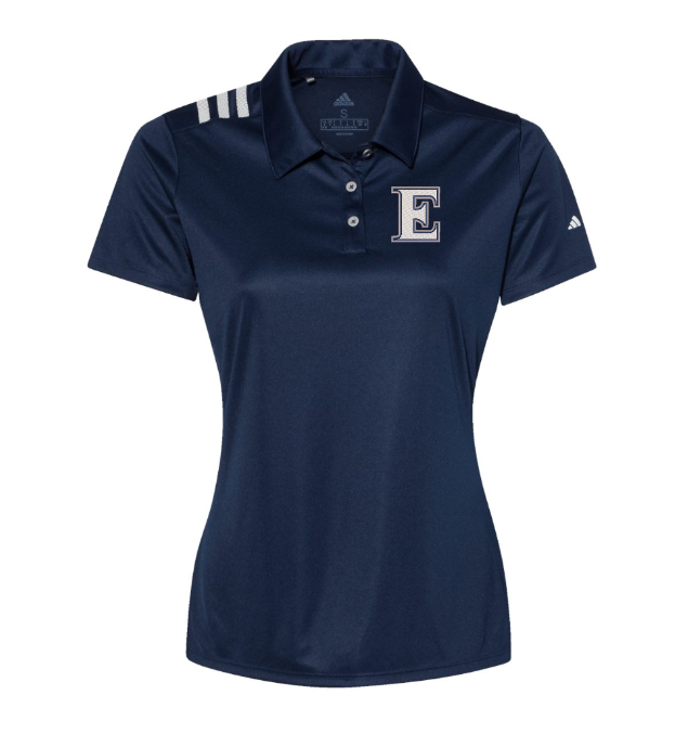 CWDHS Adidas 3 stripe Polo Lady Fit
