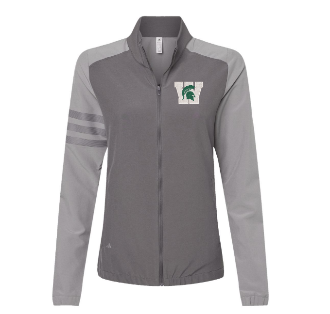 Westlane Adidas 3 stripe full zip Jacket Lady