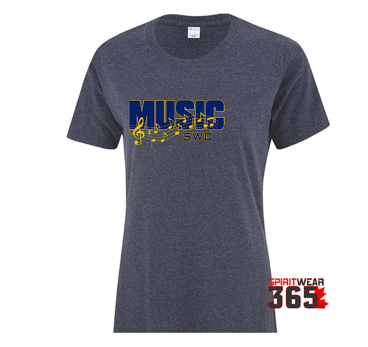 SWC Music Traditional Short Sleeve T Shirt Lady