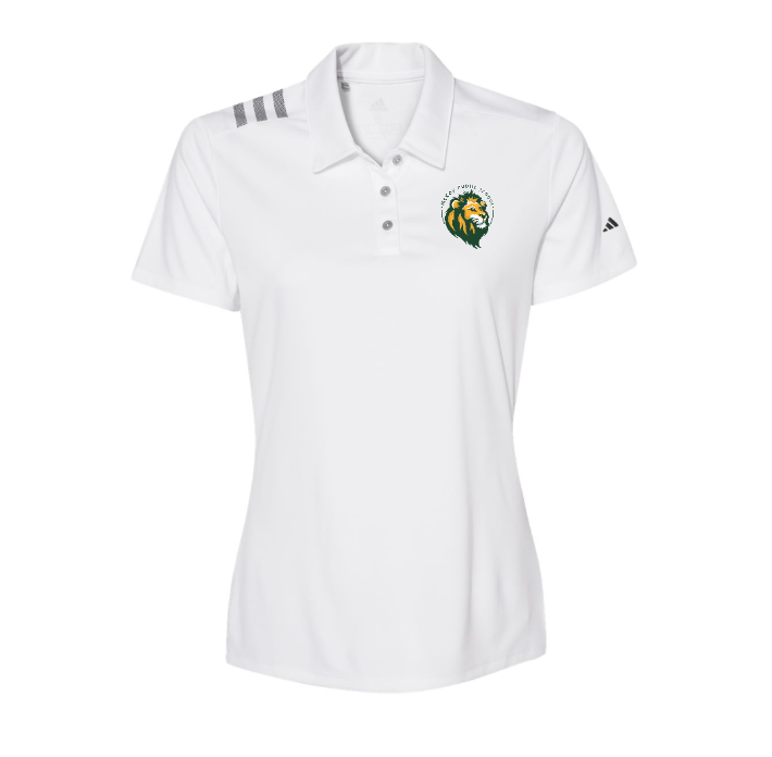 McKay  Adult Adidas 3 stripe Polo Lady Fit